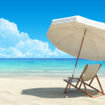 Photo of umbrella at beach
